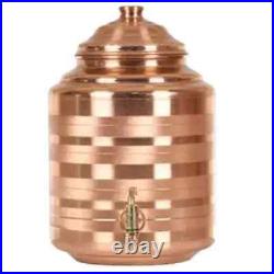 100% Pure copper drinkware water 12L dispenser