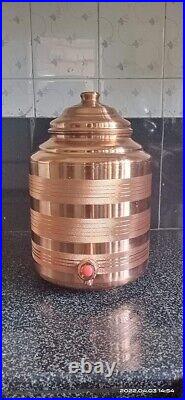 100% Pure copper drinkware water 12L dispenser