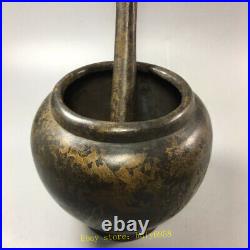 8.66 Exquisite Chinese pure copper Handmade Medicine pestle Medicine pot