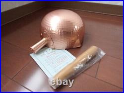 Brand new, unused, pure copper Bose pot 15 cm Copper Japane Sauce Pan