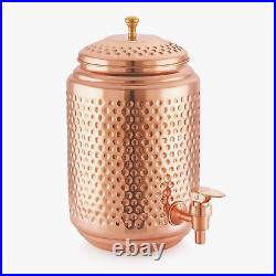 Copper Matka- Ayurved BPA free and non toxic with pure copper 5000m