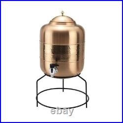 Dispenser Pure Copper Water Dispenser Hammered Water Bottle tumbler 5000 ml