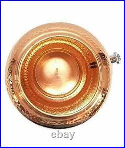 Hammered 100% Pure Copper Water Dispenser Container Pot (8000 ML)