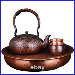Kung Fu Tea Large Capacity Copper Pot Boiling Water Pot Pure Handmade Old style