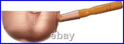 Marushin Copperware Bozu Pot Pure Copper 21cm No tin inside