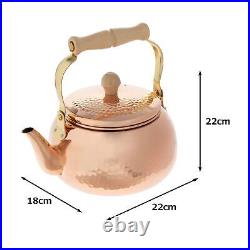 Nagao Pure Copper Kettle 2.4L Tsubamesanjo Multicolor withBox New Japan Import JP