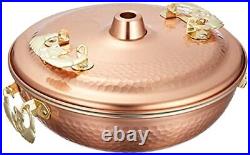 Pearl Metal Made in Japan Pure Copper Shabu-Shabu Pot 26cm Gas Fire Only HB-1790