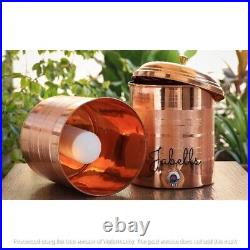 Pure Copper Luxury Design Filter Water Dispenser Pot With Double Filter Candle