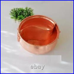 Pure Copper Mandarin Duck Pot Hot Pot Thick Handmade Double Handle Two In One