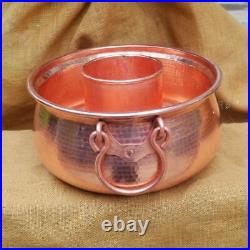 Pure Copper Mandarin Duck Pot Hot Pot Thick Handmade Double Handle Two In One