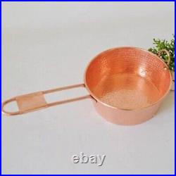 Pure Copper Pot Milk Water Scoop Thick Jam Casserole Handle Authentic