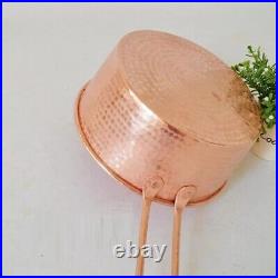 Pure Copper Pot Milk Water Scoop Thick Jam Casserole Handle Authentic