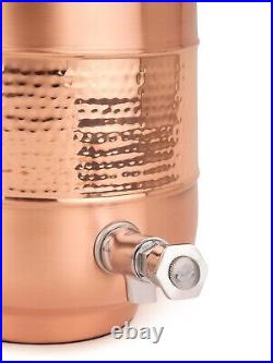 Pure Copper Water Dispenser Matka 8 Litre Eco-Friendly Non-Toxic