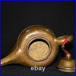 Pure copper imitation red copper purple copper Aladdin divine lamp wine pot