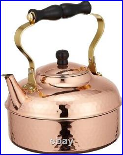 Sinkoukinzoku Kettle 100 Pure Copper 2.0L Hammered kettle Tea Pot S-810H
