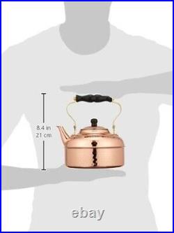 Sinkoukinzoku Kettle 100 Pure Copper 2.0L Hammered kettle Tea Pot S-810H