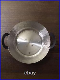 Sinkoukinzoku Tempura hot pot Pure Copper 21cm IH compatible mini tabletop New
