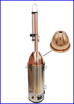 Stillmate Pure Alembic Copper Dome for Alembic Pot Still 30cm with 48mm Hole